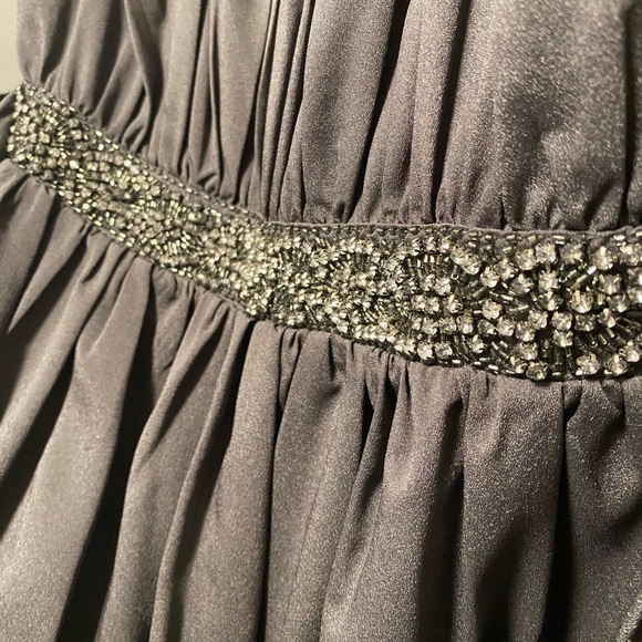 MM Couture dress with sparkly belt, medium - Picture 2 of 3